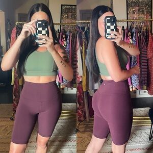 Lululemon Align Super High Rise Short 10” in Cassis